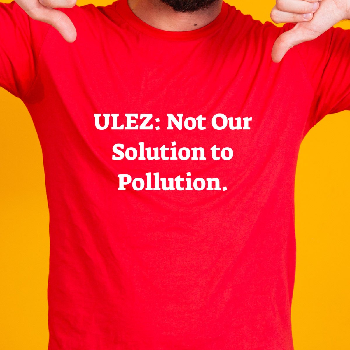 Ulez not our solution to pollution t shirt